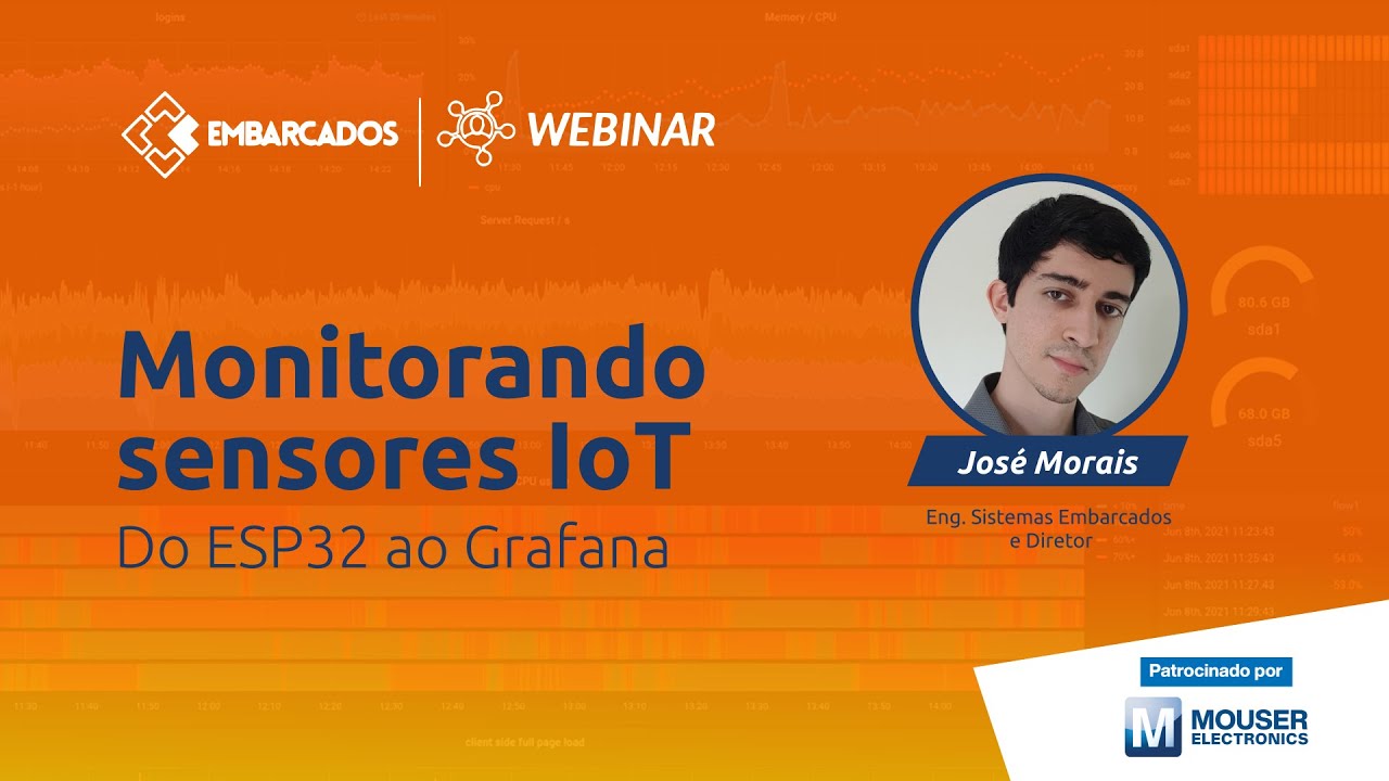 Webinar: Monitorando sensores IoT: Do ESP32 ao Grafana
