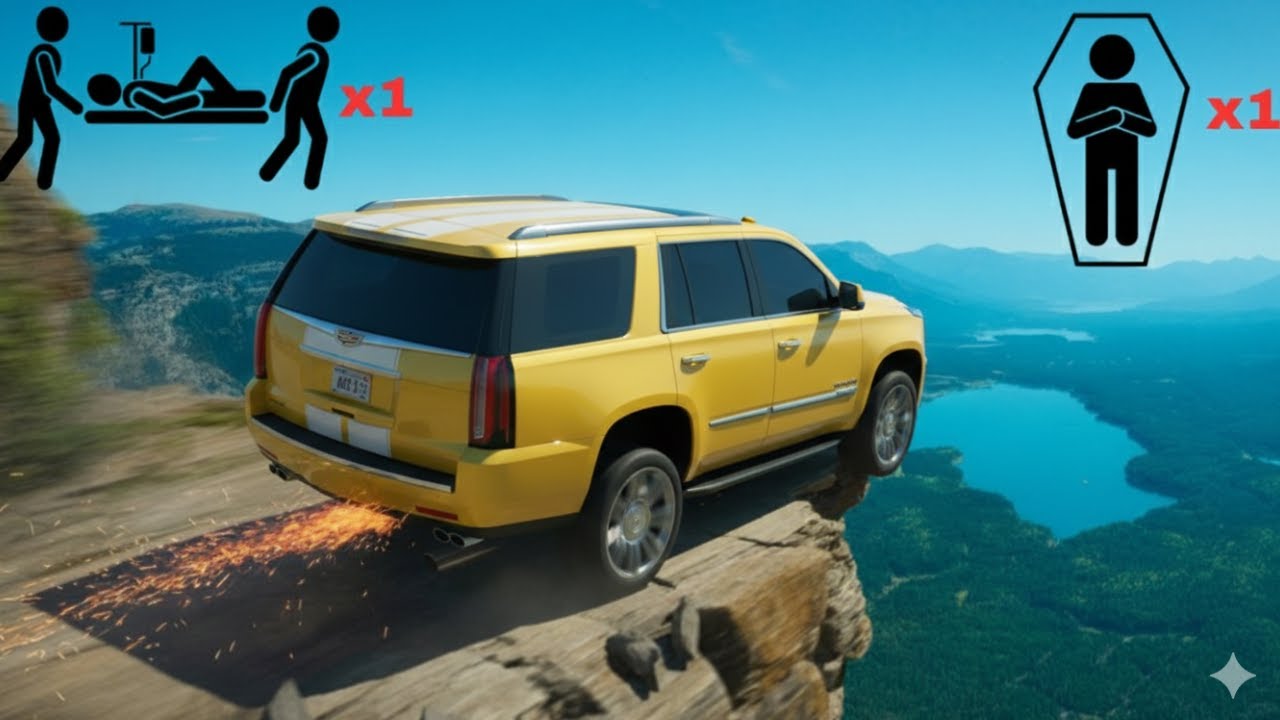 BeamNG.drive Realistic Crashes #16 | Epic Survival Chance Test