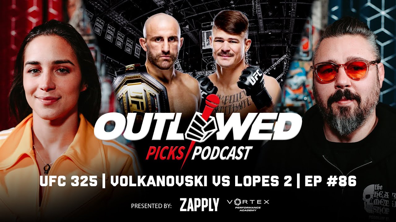 UFC 325 | Alexander Volkanovski vs Diego Lopes 2 | The Outlawed Picks Podcast | Episode #86