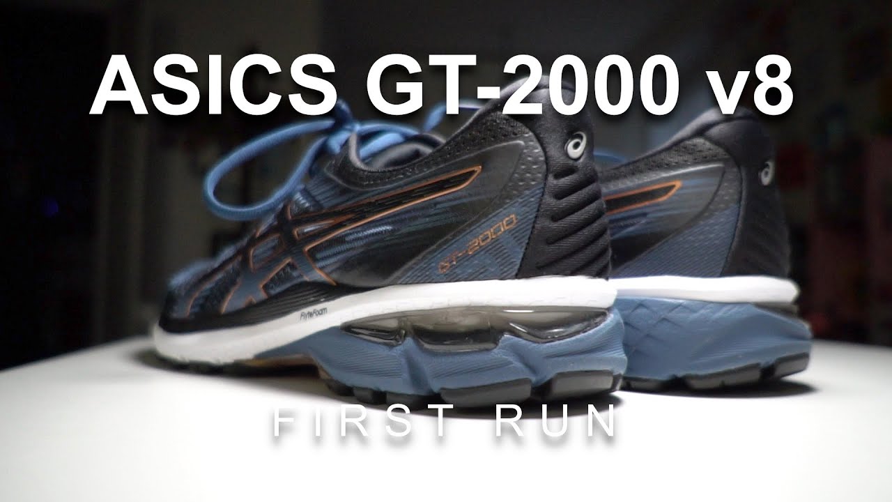 Asics GT 2000 v8 - First Run