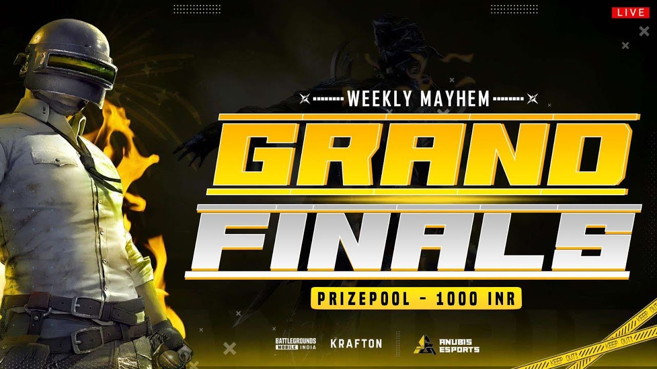 WEEKLY MAYHEM GRAND FINALS | ANUBIS INDIA | BGMI