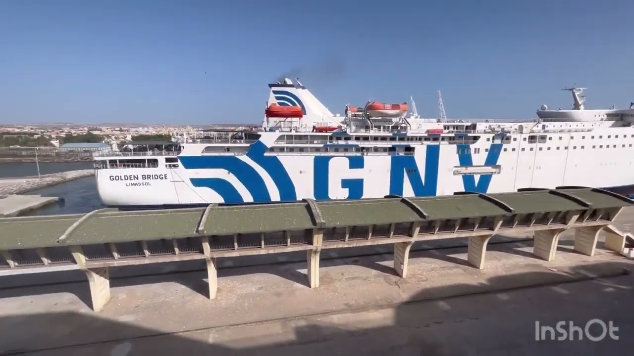 العودة الي فرنسا من ميناء بني انصار الي ميناء االميريا retour en France port bni nsar Almeria