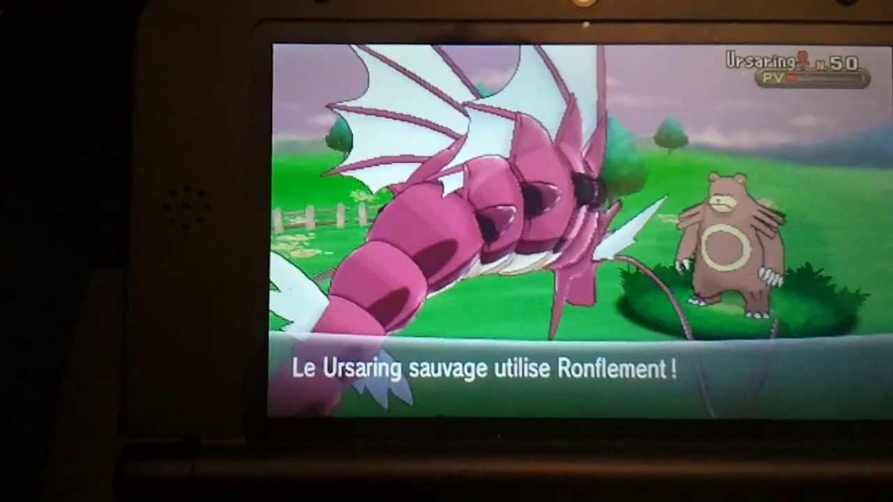 Pokemon XY - mega leviator (mega Gyarados) shiney