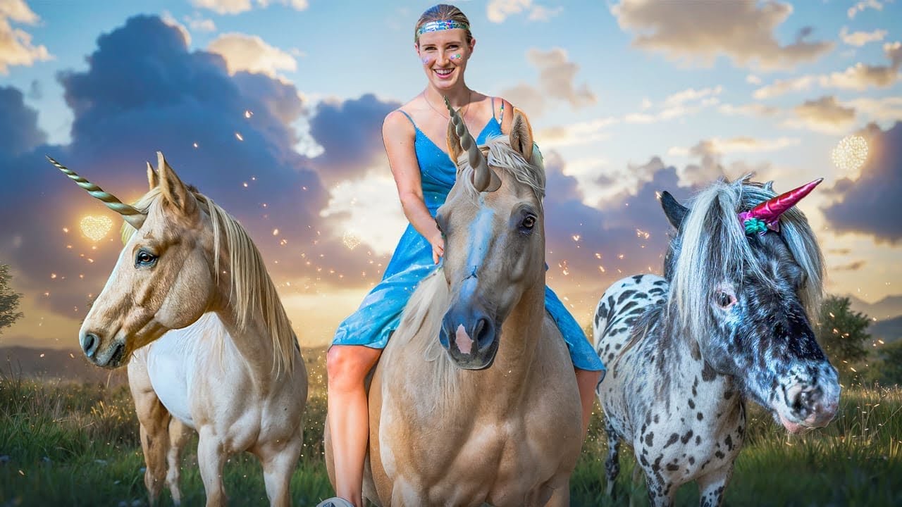 DIY: EINHÖRNER gibt es DOCH 😍❤️🎉 ( Wie verwandle ich meine Ponys in 🦄🦄)