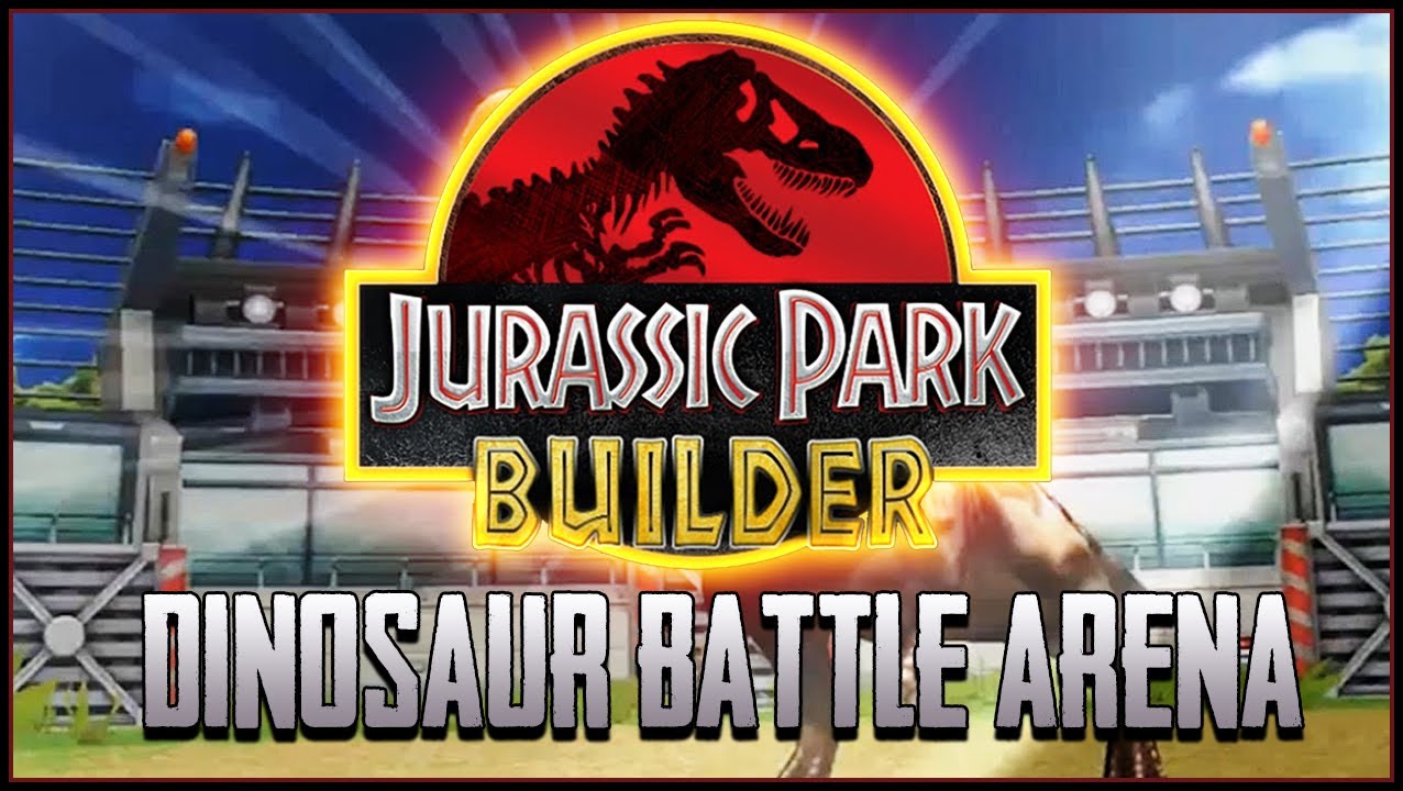Jurassic Park Builder | The Dinosaur Battle Arena!