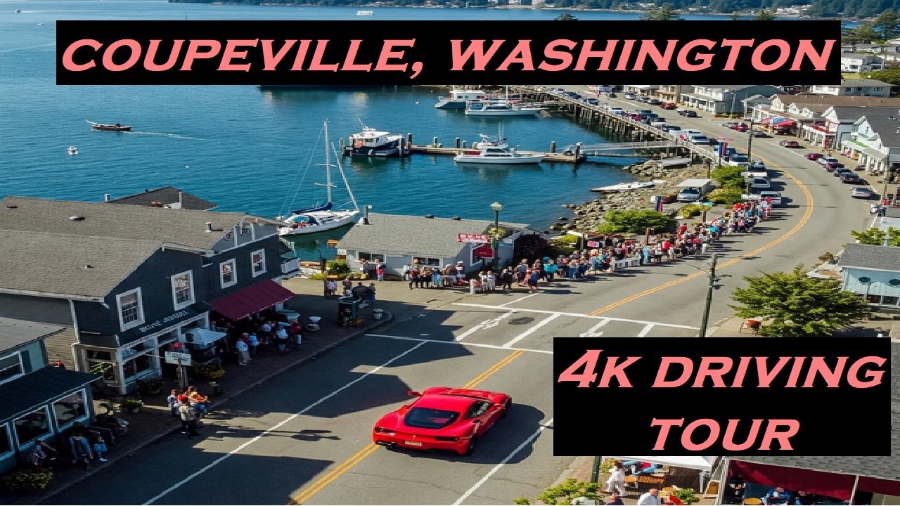 Coupeville, Washington | 4k Driving Tour | Penn Cove Water Festival