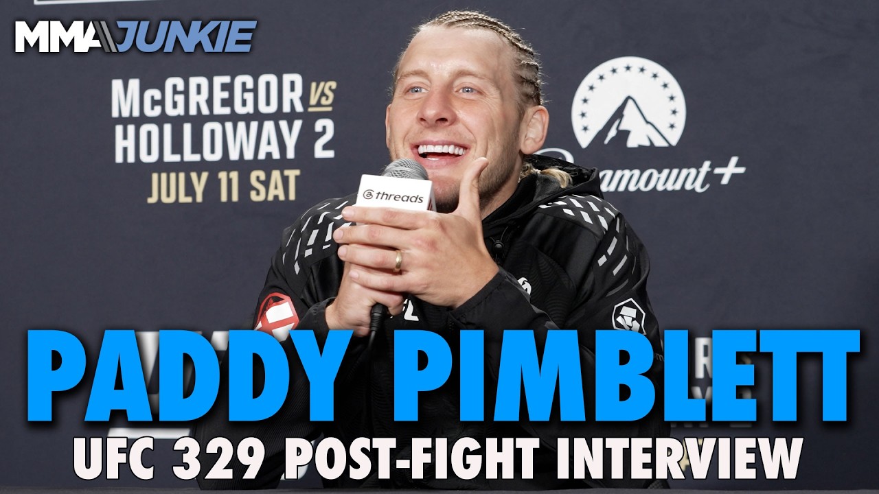 Paddy Pimblett: Conor McGregor injury 'sad to see,' big name next for me | UFC 329