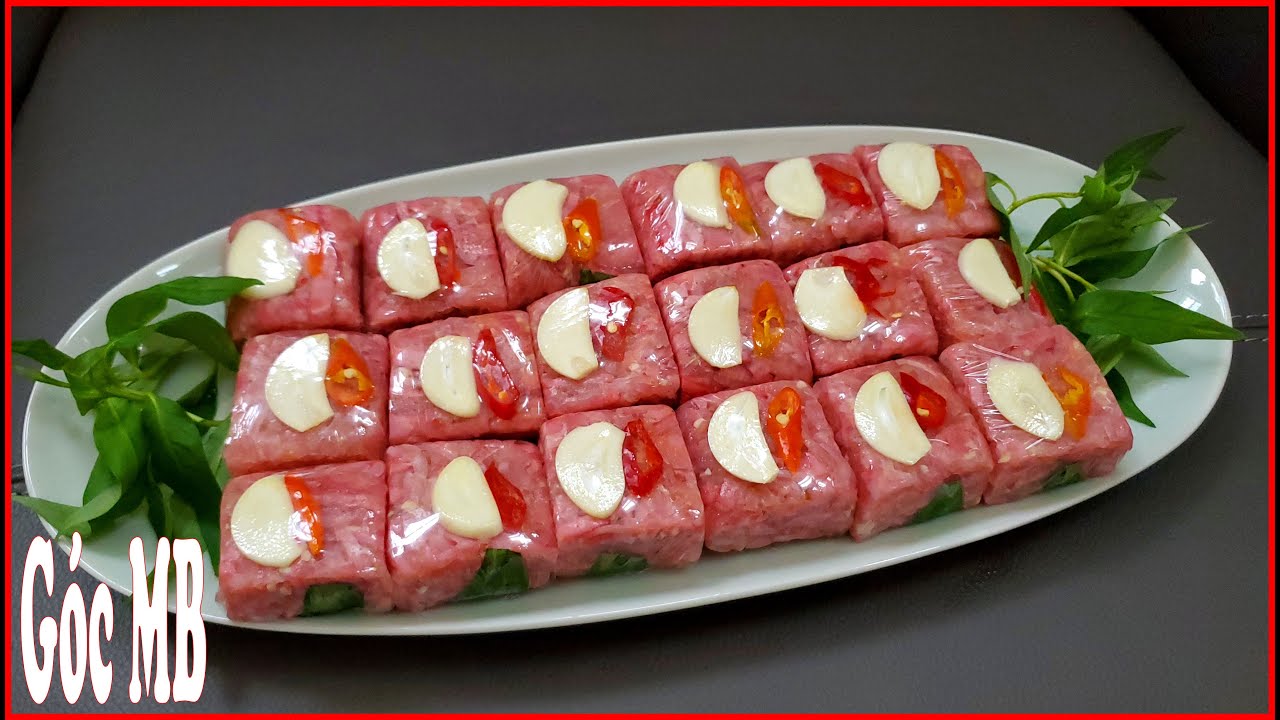 Nem Ham (Thịt Nguội) Dùng Giấm Rượu Nho Đỏ | Công Thức Chuẩn Rất Ngon