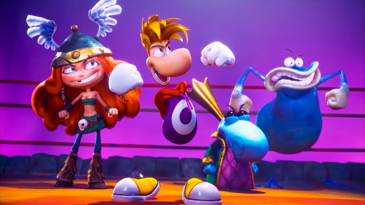 Rayman Legends Retold - New Gameplay 4K (Boss Fight, Music Levels, Land of Livid Dead)