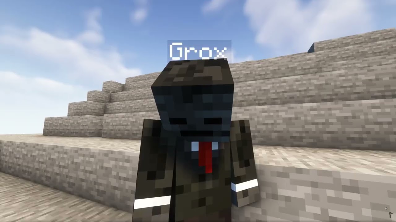 Reacting to grox