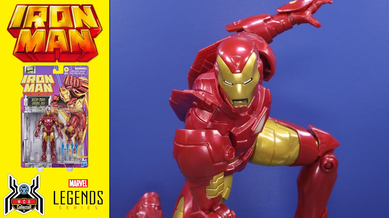 Обзор ретро-фигурки Marvel Legends IRON MAN MODEL 20 ToyBiz Card Wave