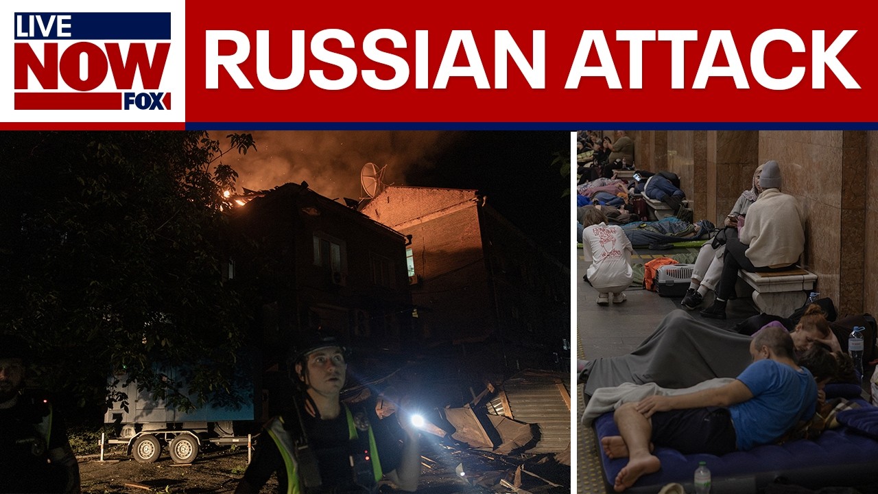 Explosions heard in Kyiv amid Russia missile, drone attack