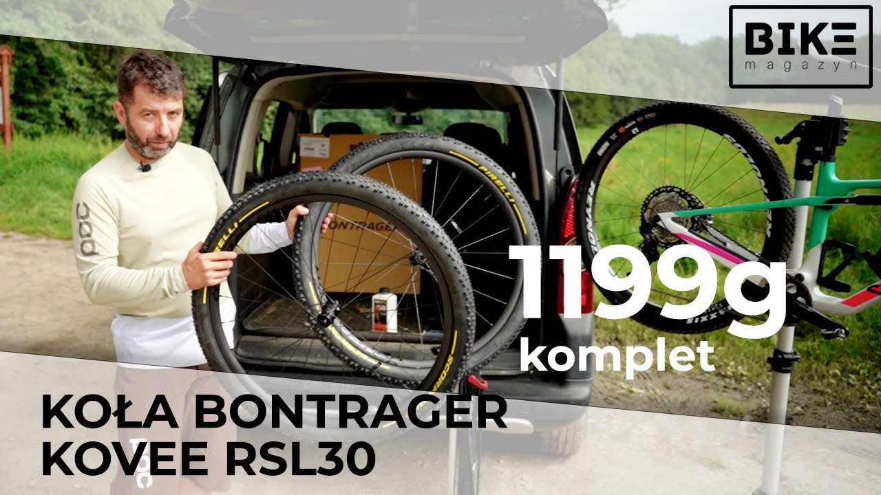 Bontrager Kovee RSL 30 - Ultra lekkie koła do XC