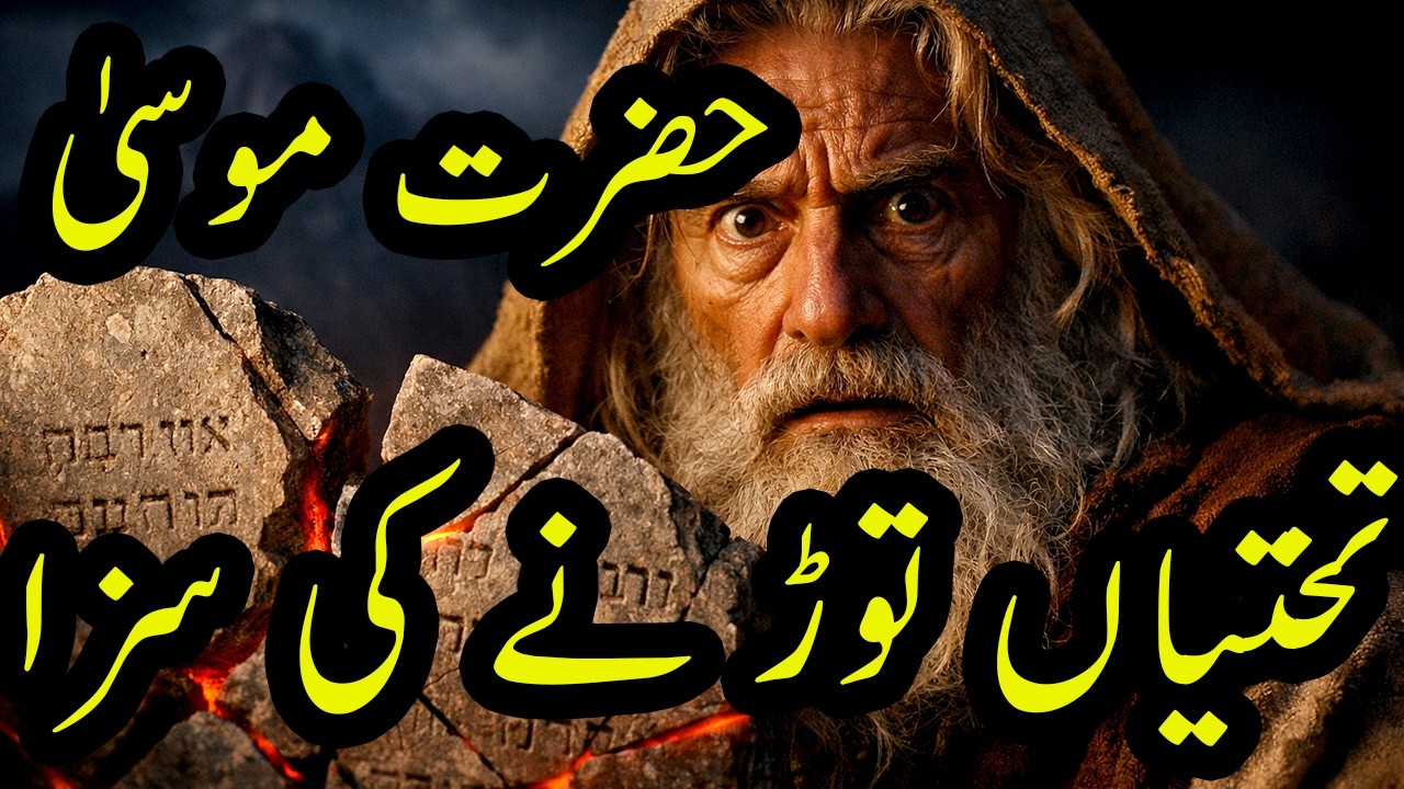 Mount Sinai's Terrible Secret – Why the Tablets Were Destroyed حضرت موسیٰ کو تختیاں توڑ نے کی سزا