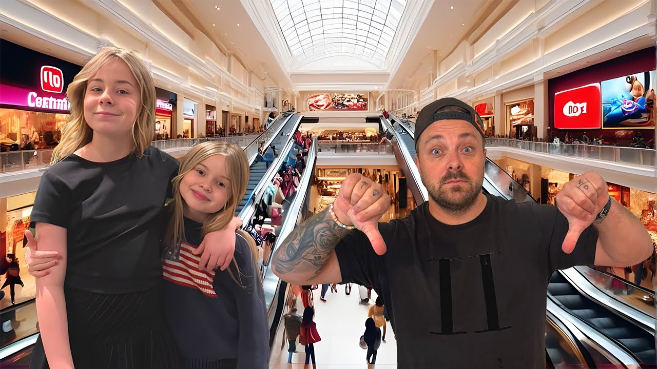 SHOPPING MED PAPPA 🛍️ ❤️Adele och Alicia handlar för sina julklappspengar (VLOGG)