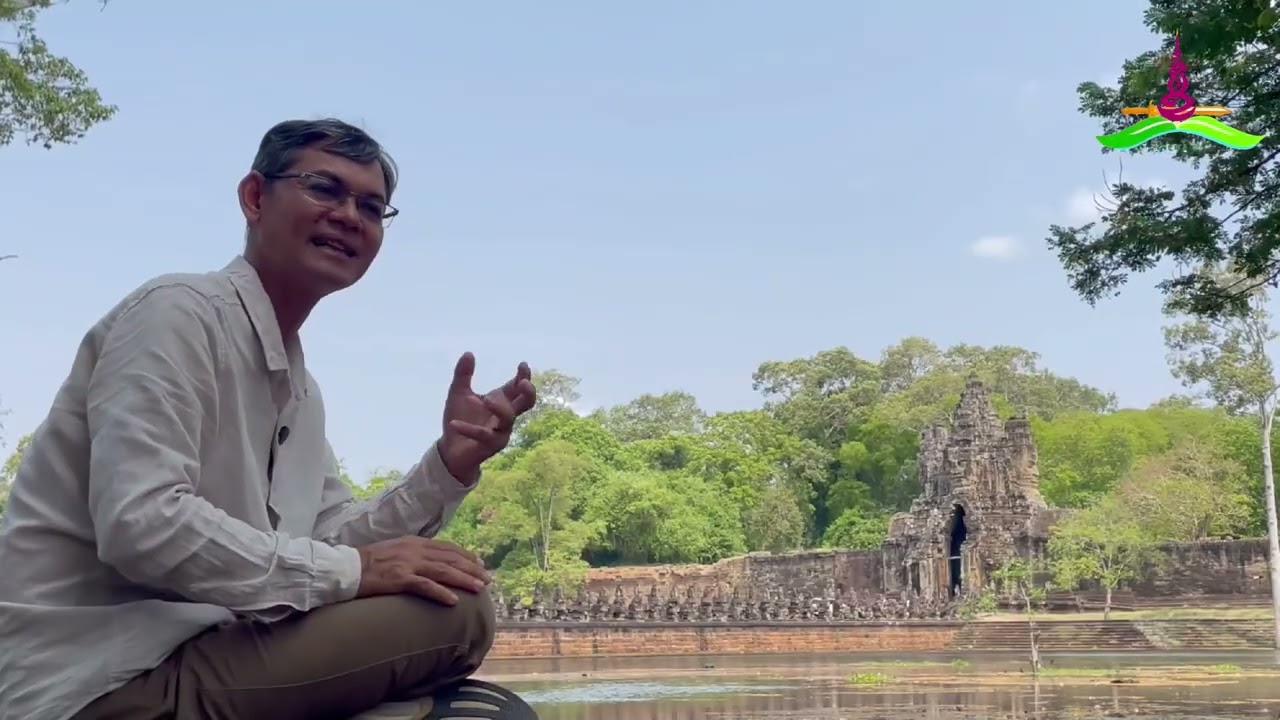 Why is Angkor built here in Siemreap