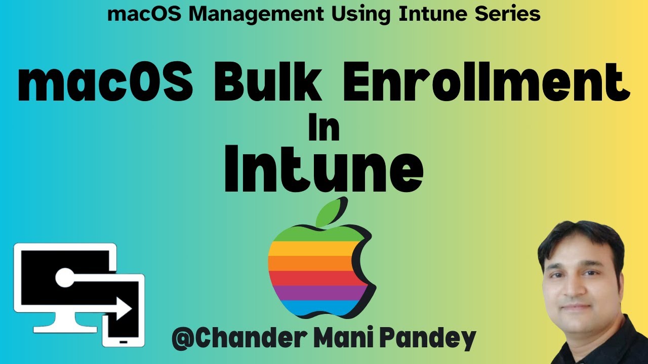 Bulk Enroll Personal mac In Intune | Enroll MAC in Intune