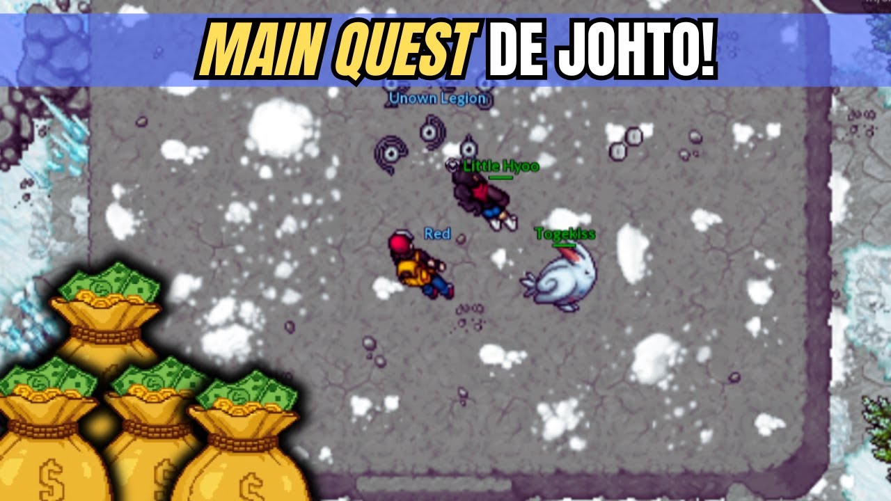 PXG - MAIN QUEST DE JOHTO SPOILER! DA MUITO CASH 💸💸💸 - LEVEL 150