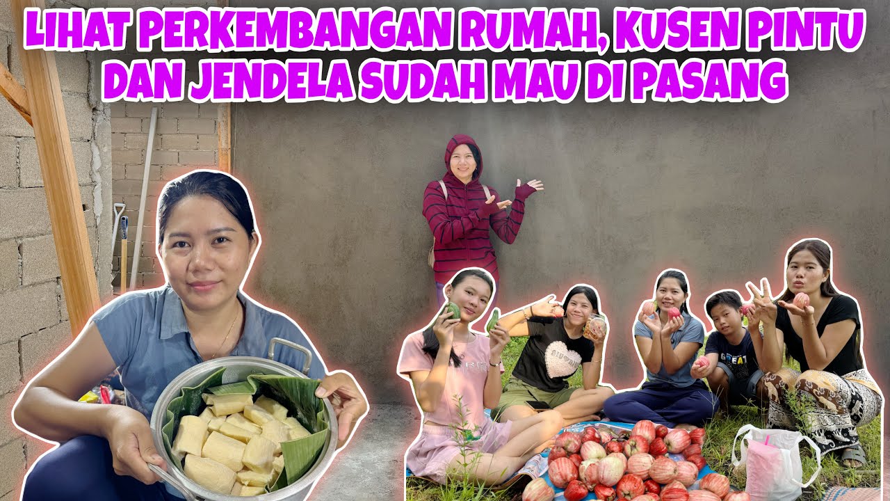 COBAIN TAPE SETELAH DUA HARI, LANJUT BERBURU JAMBU BOL DI KEBUN BERSAMA ANAK-ANAK DAN SAUDARA