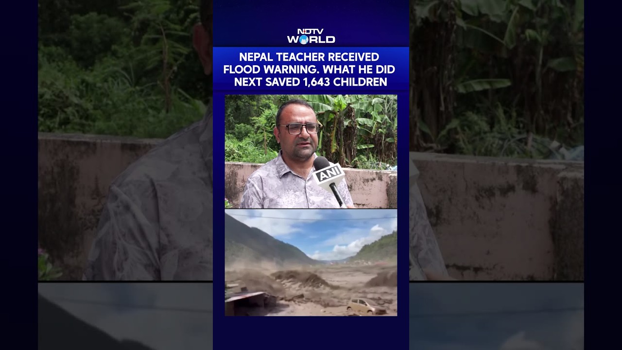 Nepal Floods: How A Teacher Saved 1,643 Children With A Timely Evacuation