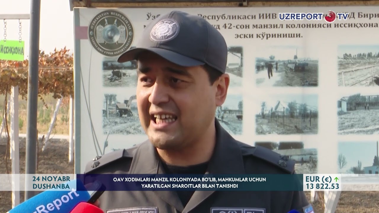 OAV xodimlari manzil koloniyada bo&lsquo;lib, mahkumlar uchun yaratilgan sharoitlar bilan tanishdi