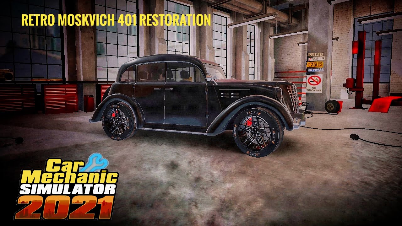 RETRO MOSKVICH 401 RESTORATION  |CAR MECHANIC SIMULATOR 21 | JERRYISGAMING #10