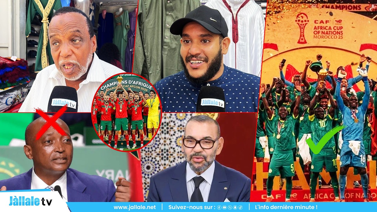 «La CAF est décevante» réaction virulente des Marocains à Dakar après le retrait du trophée Sénégal