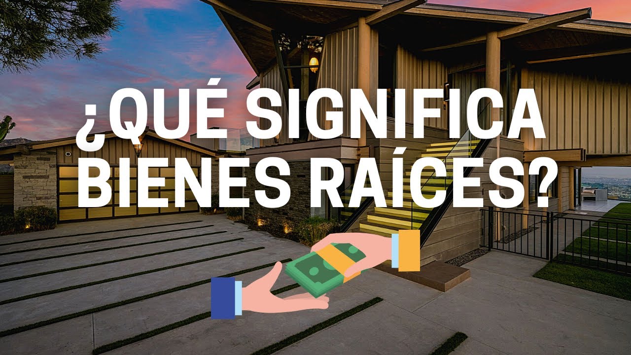 ► &iquest;QU&Eacute; SON los Bienes Inmuebles o Bienes Ra&iacute;ces? (explicaci&oacute;n) 🏠
