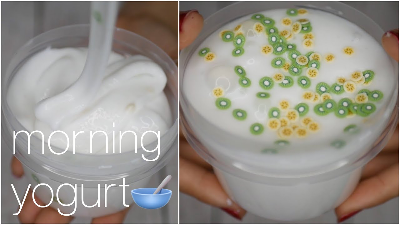 【ASMR】morning yogurt🥣【mugi.slime】〜朝食にたっぷたぷのジグリーちゃんを〜