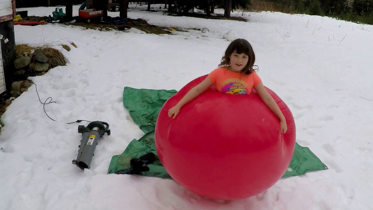 How to put a person inside a balloon | Adult supervision required | Climb inside balloon tutorial