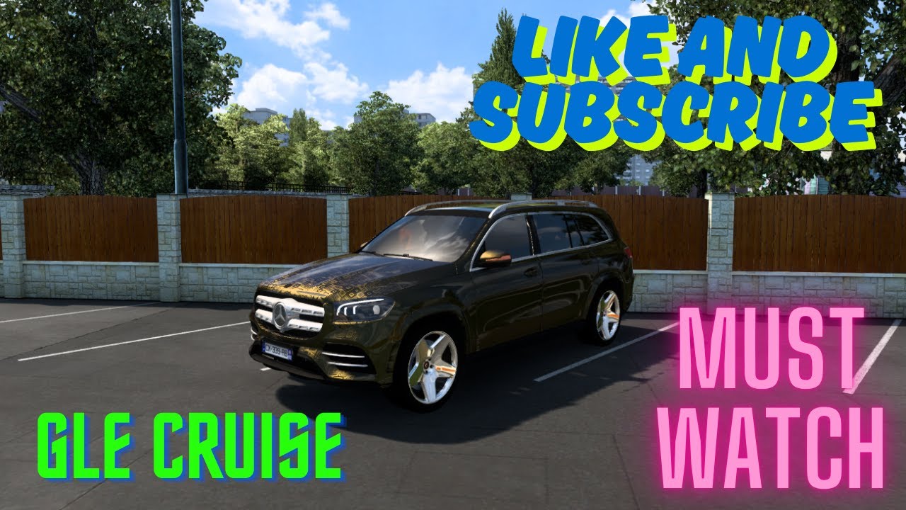 ETS2 CRUISE WITH MY GLE [PXN V9 GAMEPLAY]