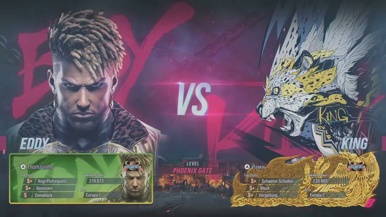 TEKKEN 8 | Eddy vs King 4K