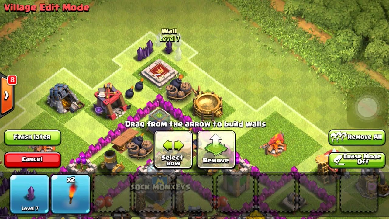 TH7 Anti 2 Star War and Trophy Base!