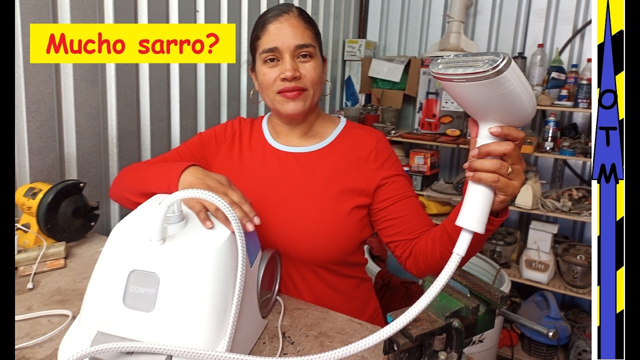 Reparación de plancha comercial Conair que no echa vapor