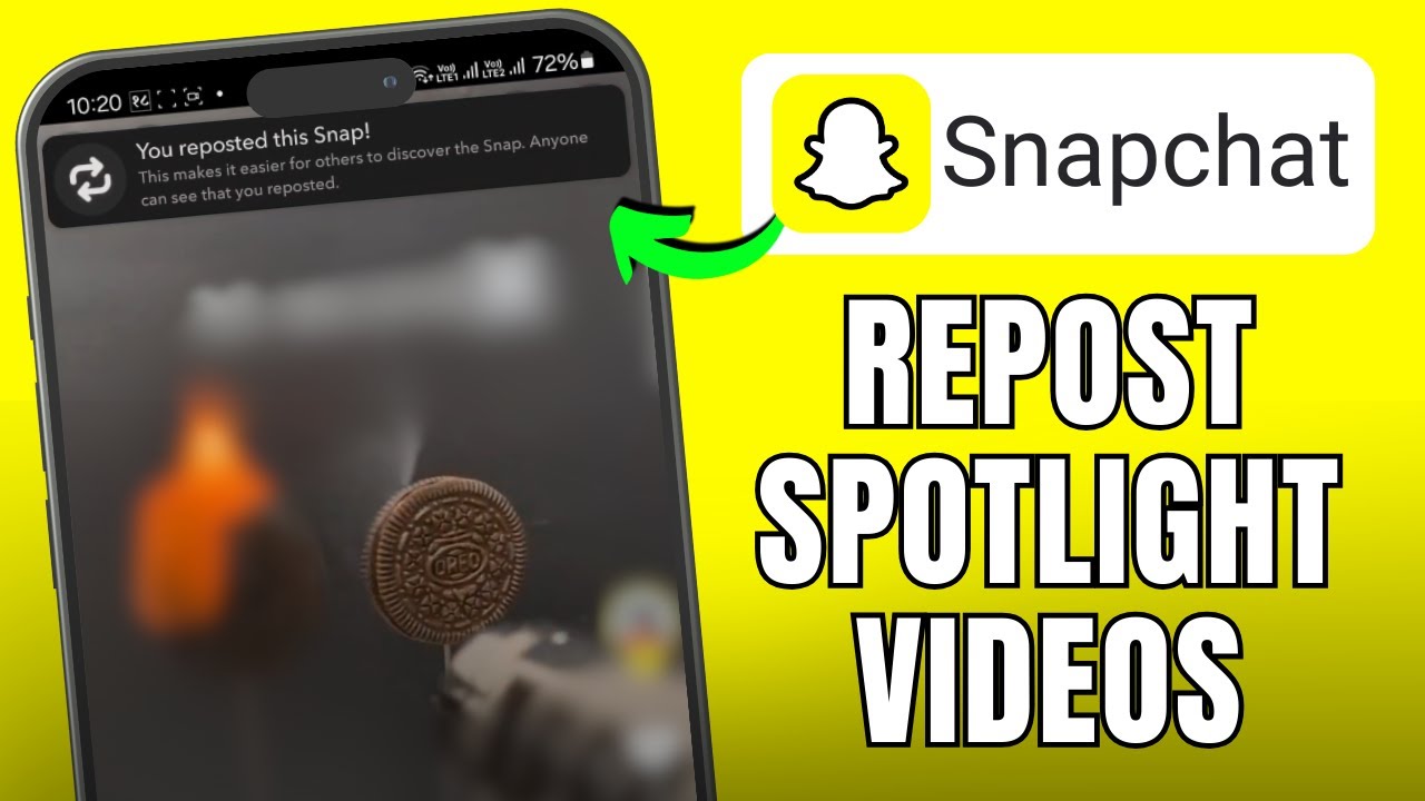 How to Repost Snapchat Spotlight Video | Share Spotlight Videos Easily (2025 Guide)