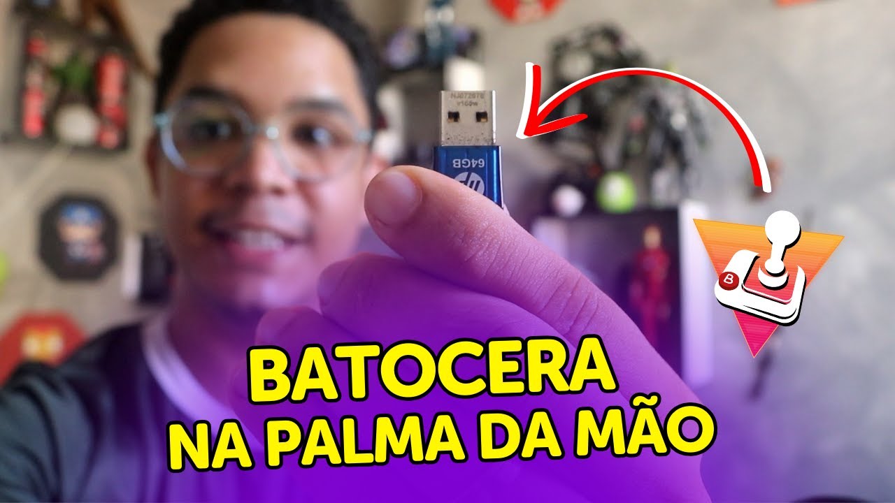 BATOCERA NO PENDRIVE! Como Instalar CORRETAMENTE e o TRANSFORMAR em 
