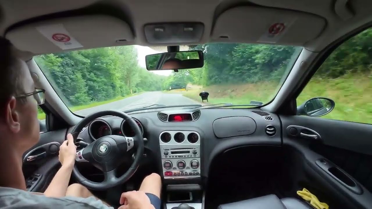 Driving around Nurburgring POV - Alfa Romeo 156