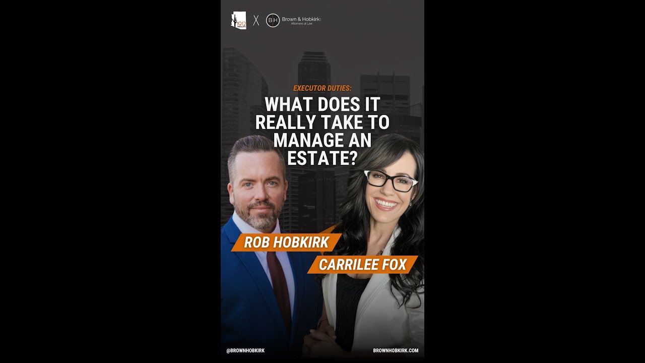 Executor duties: What does it really take to manage an estate? | Brown & Hobkirk