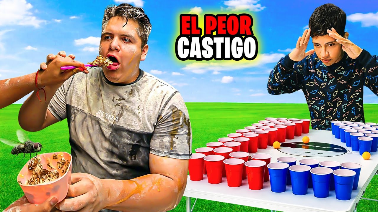 COMI ALGO ASQUEROSO ( POR EL RETO DE LOS VASOS )