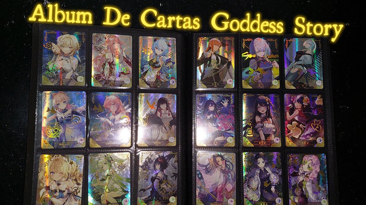 Álbum #1 De Cartas Goddess Story (Mi Colección Waifus)