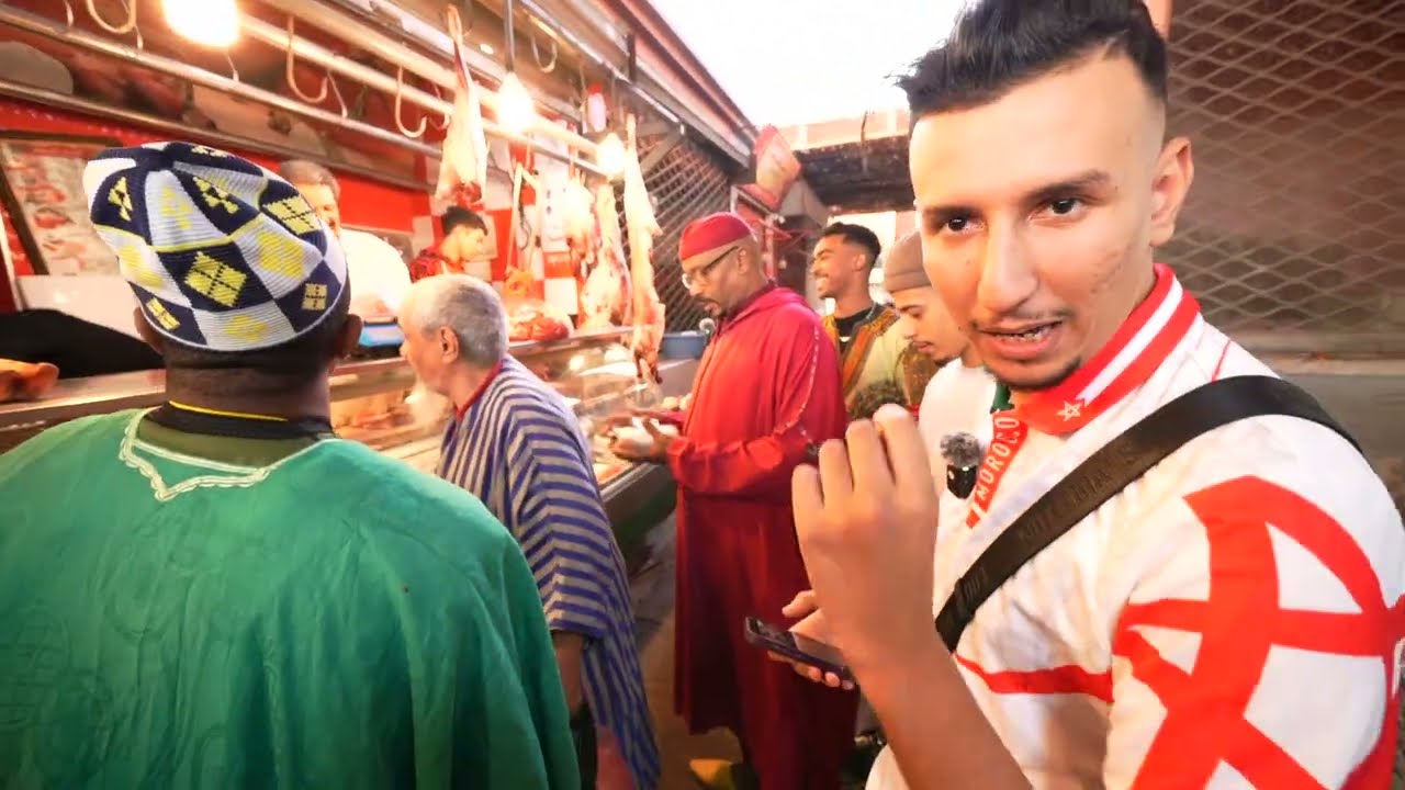 IRL :1  Bougassaa with 2 guests  FCB vs RMA -  🫨جولة في مراكش PART 01