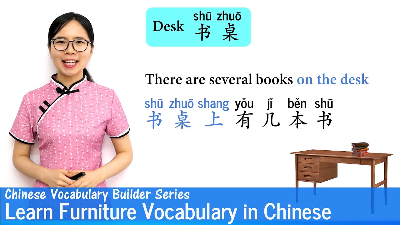 Learn Furniture Vocabulary in Chinese | Vocab Lesson 20 | Chinese Vocabulary Series
