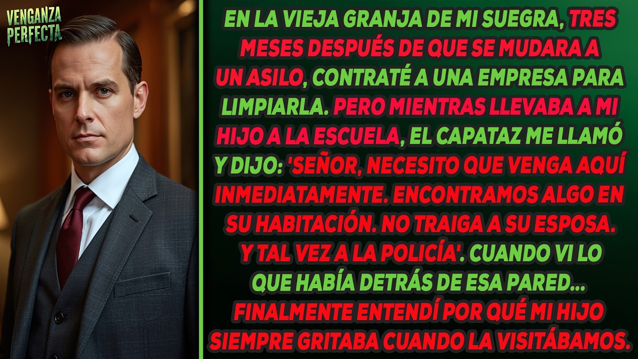 En la granja de mi suegra, los limpiadores encontraron algo —las pesadillas de mi hijo cobraron ...