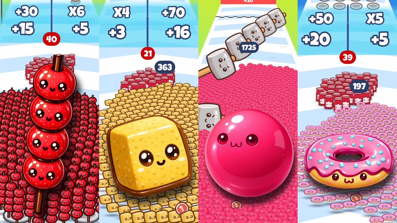 Food Run – Relaxing Satisfying SpeedRun Gameplay