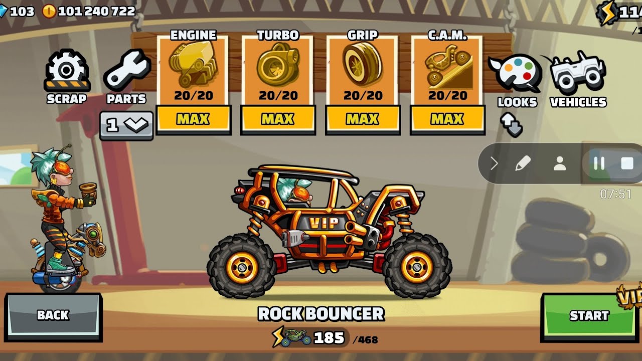 Hill Climb Racing 2 - New Vehicle ROCK BOUNCER 😍