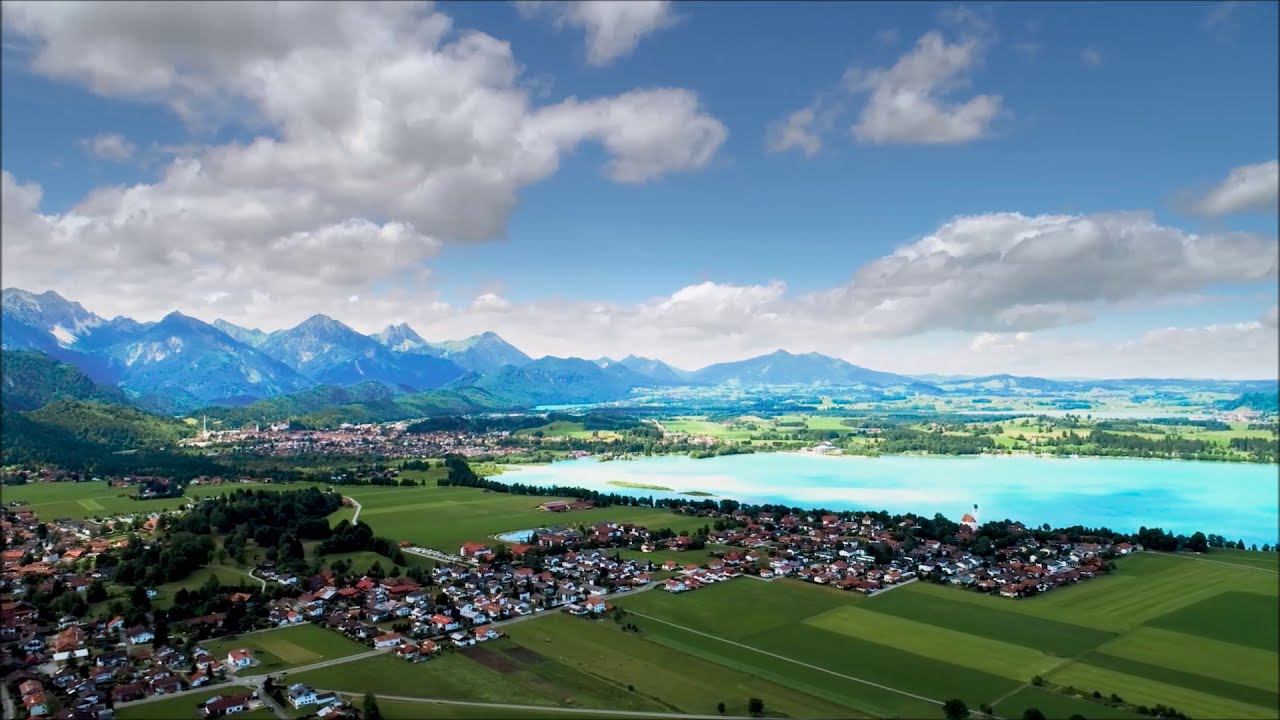 Schwangau, Germany Forggensee lake  Bavaria