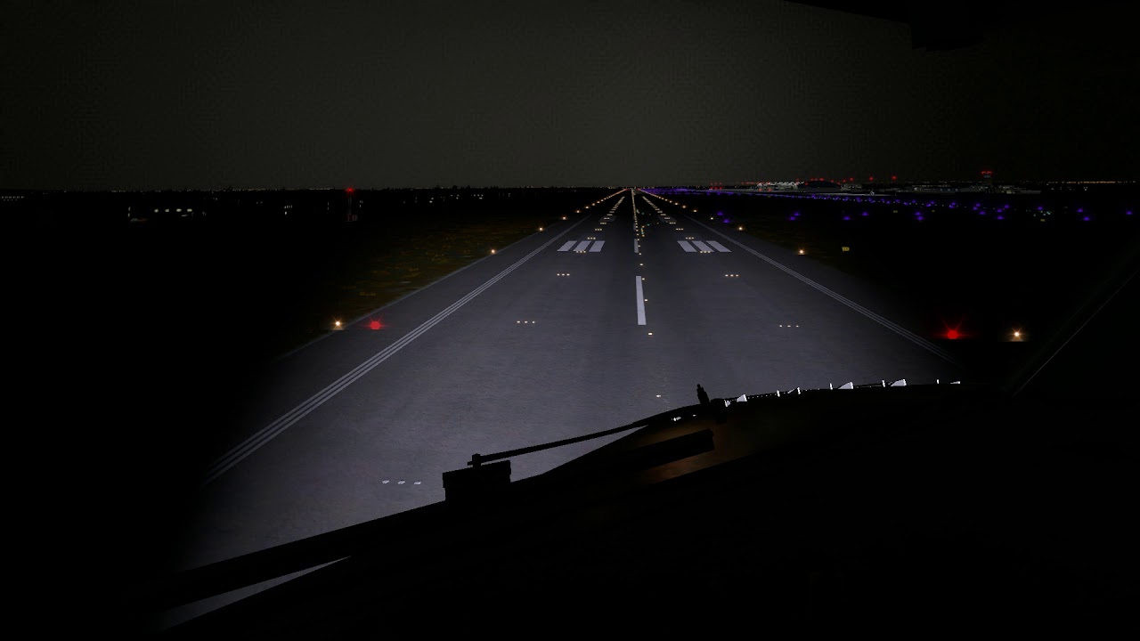 X-Plane 11 | XEnviro | Landing in Gdańsk | OVC 700ft