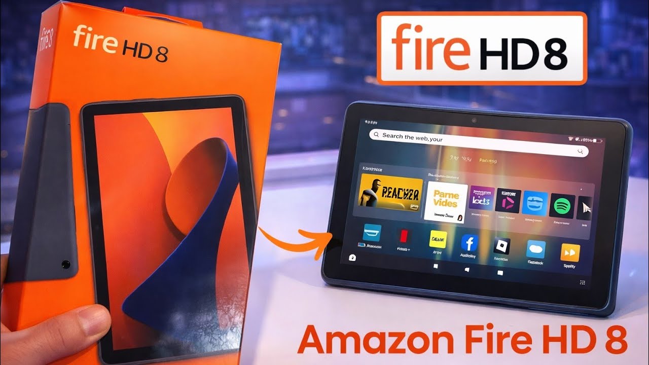 Amazon Fire HD 8 2026 - Detailed Unboxing