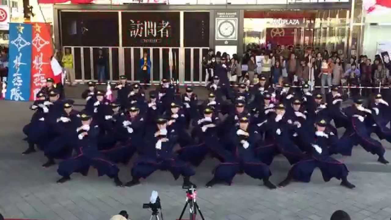 JR九州櫻燕隊 大分駅前広場会場