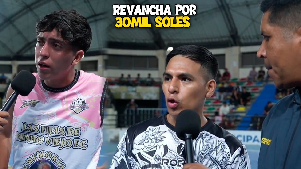 REVANCHA FRANCO VIDAL VS NINHOVIEJO POR 30 K⚽🔥COMPLETO